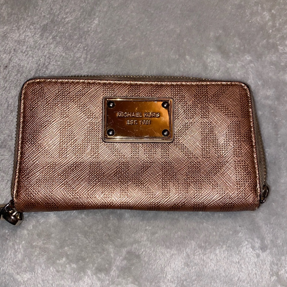 Authentic MK wristlet